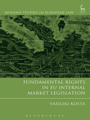 cover image of Fundamental Rights in EU Internal Market Legislation